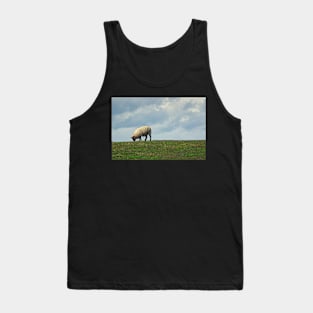 Sheep on the Hill Tank Top